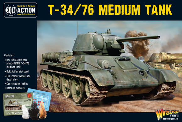 Bolt Action - Soviet T34/76 Medium Tank