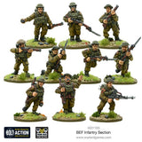 Bolt Action - British BEF Infantry Section 20% Off