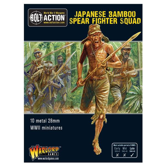 Bolt Action - Japanese Bamboo Spear Fighter Squad