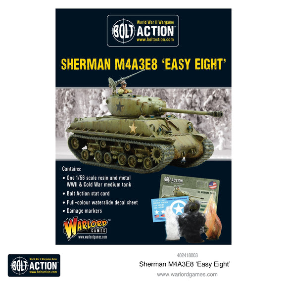 Bolt Action - Sherman M4A3E8 'Easy Eight'