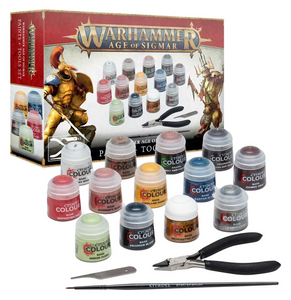 Warhammer Age of Sigmar: Paint + Tools Set