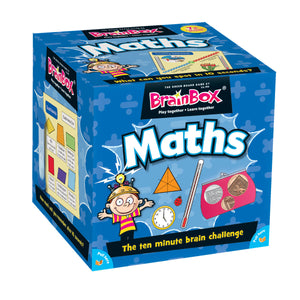 Brainbox Card Game Maths Edition - The 10 Minute Brain Challenge