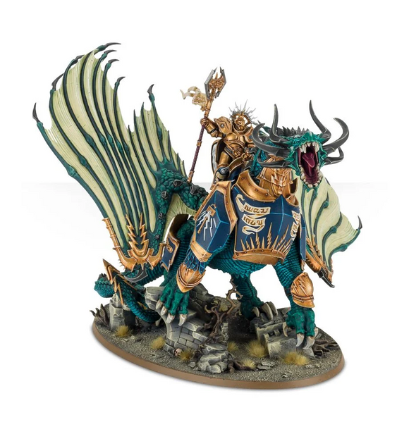 Stormcast Eternals - Drakesworn Templar/ Lord-Celestant on Stardrake