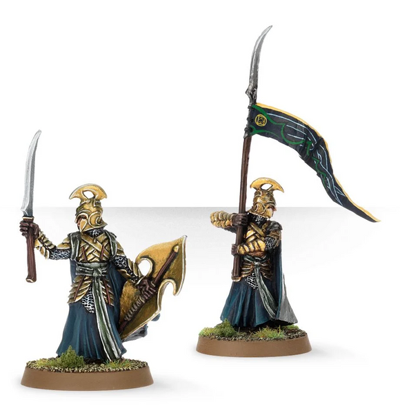 Middle-Earth Battle Strategy Game - Rivendell Elf Commanders/ Elf Command (Online Exclusive) 10% Off (Applied at checkout)