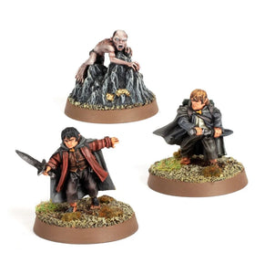 Frodo Baggins, Samwise Gamgee and Gollum in Emyn Muil (Online Exclusive)