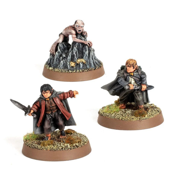 Frodo Baggins, Samwise Gamgee and Gollum in Emyn Muil (Online Exclusive)