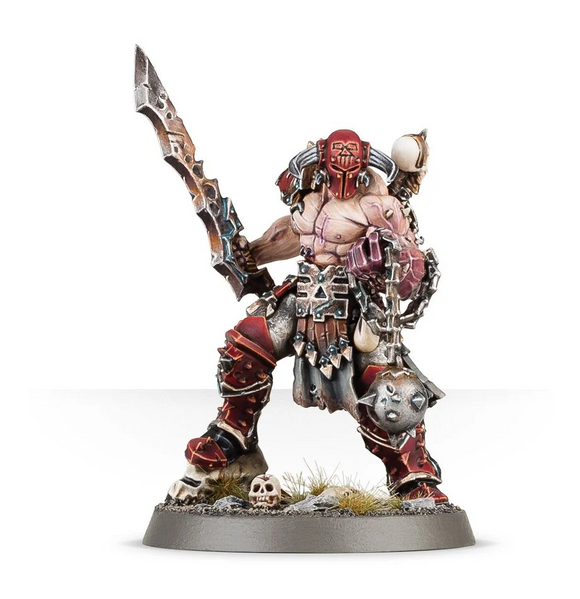 Blades of Khorne - Slaughterpriest with Hackblade and Wrath-hammer (Online Exclusive)