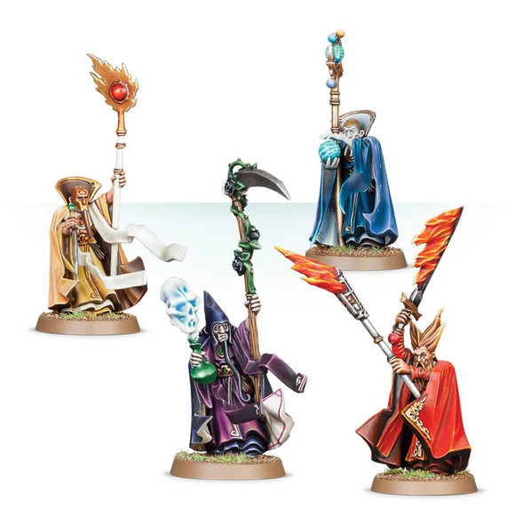 Cities of Sigmar - Collegiate Arcane Mystic Battle Wizards (Online Exclusive)