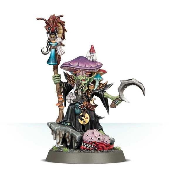Gloomspite Gitz - Fungoid Cave-Shaman Snazzgar Stinkmullett (Online Exclusive)