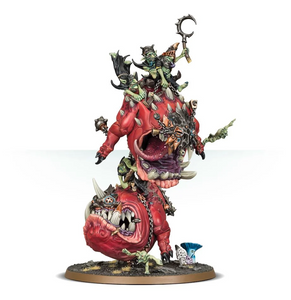 Gloomspite Gitz - Loonboss on Mangler Squigs