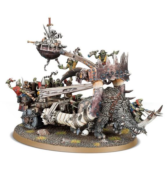 Ogor Mawtribes - Gnoblar Scraplauncher/ Ironblaster (Online Exclusive)