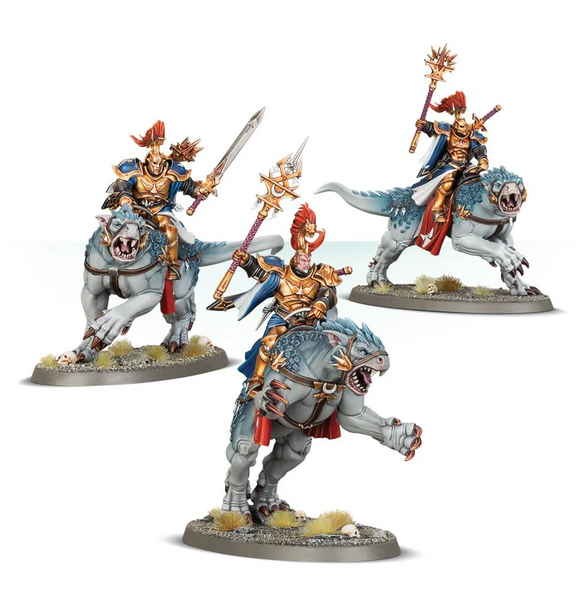 Stormcast Eternals - Evocators on Celestial Dracolines