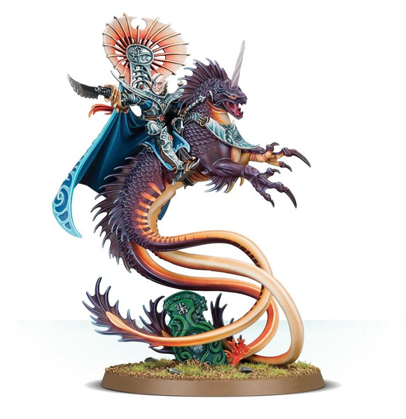 Idoneth Deepkin - Volturnos, High King of the Deep/ Akhelian King