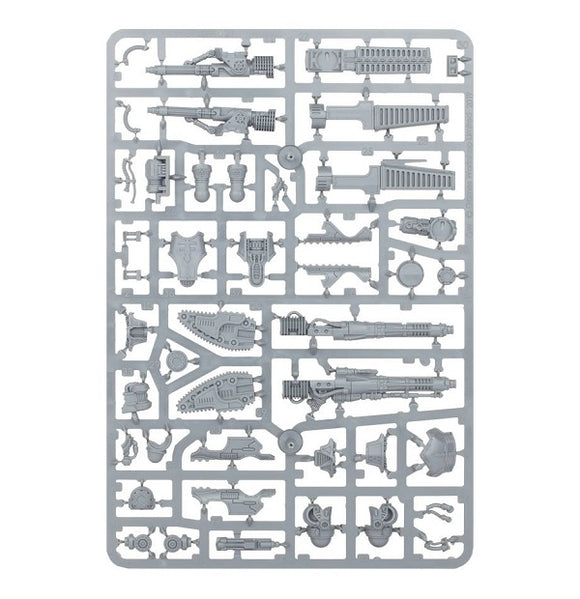 Adeptus Titanicus - Reaver Titan Weapons: Melta Cannon, Chainfist, Volcano Cannon and Turbo Laser (Online Exclusive)