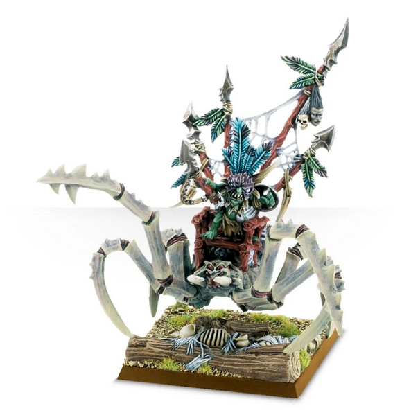 Gloomspite Gitz - Scuttleboss on Gigantic Spider (Online Exclusive)