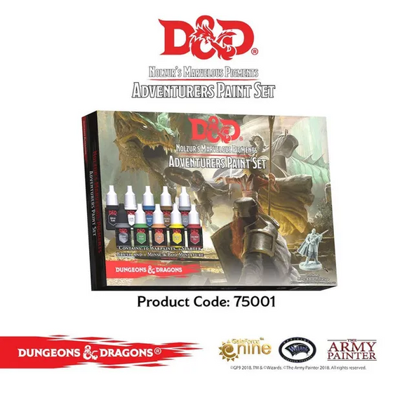 The Army Painter: D&D Adventurers Paint Set