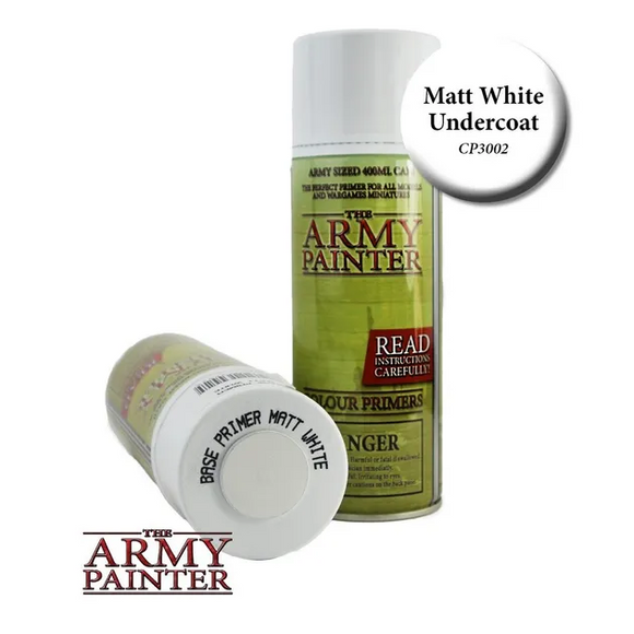 The Army Painter: Base Primer - Matt White