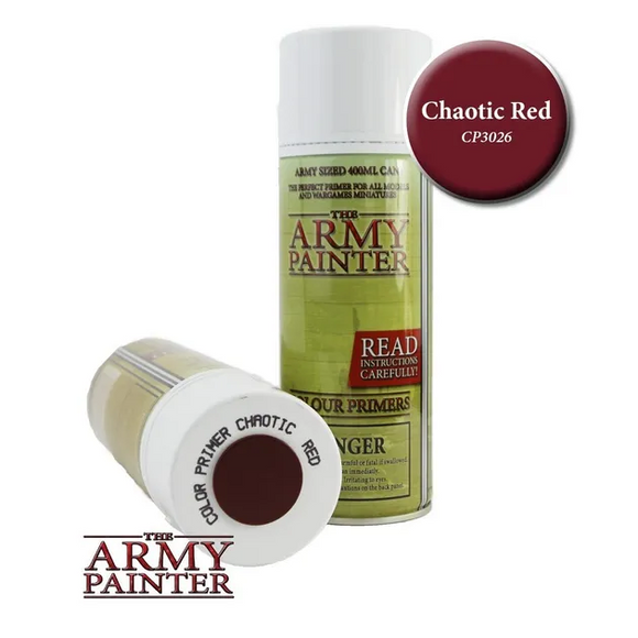 The Army Painter: Colour Primer - Chaotic Red