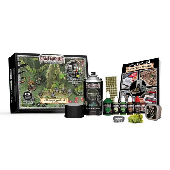The Army Painter: Gamemaster - Wilderness & Woodlands Terrain Kit