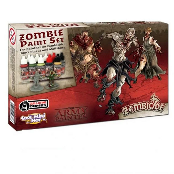 The Army Painter: Warpaints - Zombicide Black Plague Paint Set