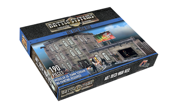 Battle Systems Terrain: Art Deco High-Rise (Needs Prices)