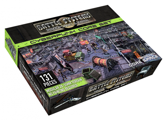 Battle Systems Terrain: Cyberpunk Core Set (Needs Prices)