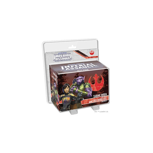 Star Wars: Imperial Assault - Sabine Wren and Zeb Orrelios Ally Pack