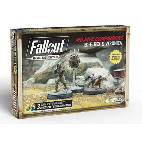 Fallout: Wasteland Warfare - Ed-E, Rex and Veronica