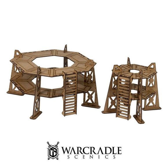 Complex Red - 2 Storey Tower Set