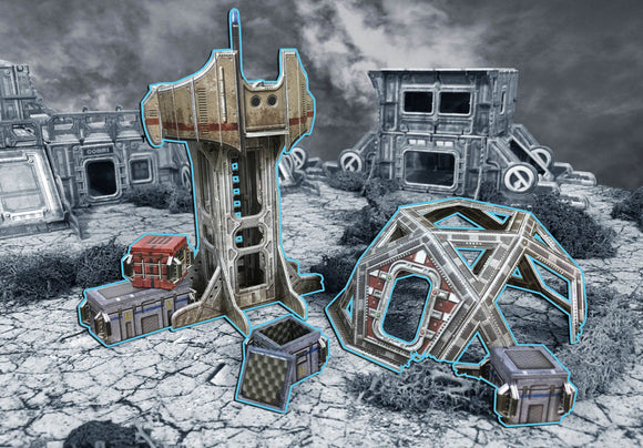 Battle Systems Terrain: Outlands Explorer Station (Needs Prices)