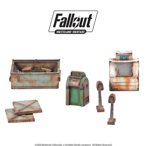 Fallout: Wasteland Warfare - Terrain Expansion: Boston Street Scatter