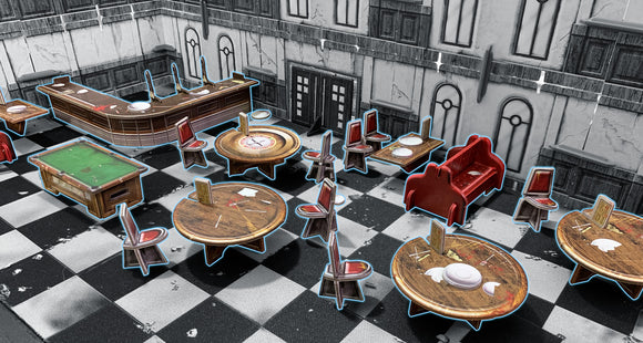 Battle Systems Terrain: Diner/Casino (Needs Prices)