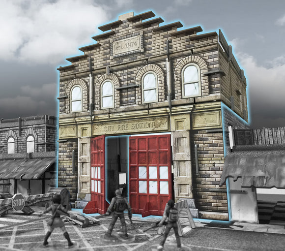 Battle Systems Terrain: Fire Station (Needs Prices)