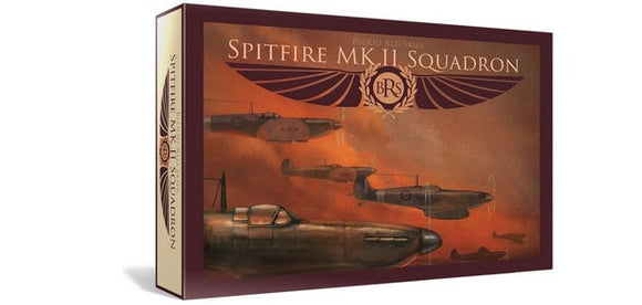 Blood Red Skies: British Spitfire 6 Plane Squadron