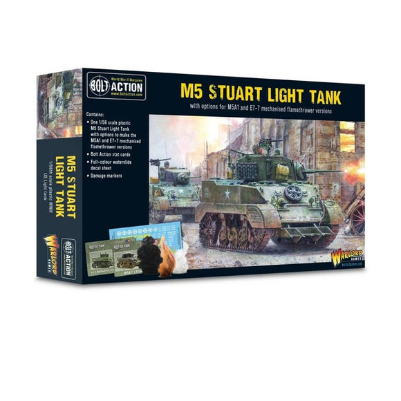 Bolt Action - M5 Stuart Light Tank