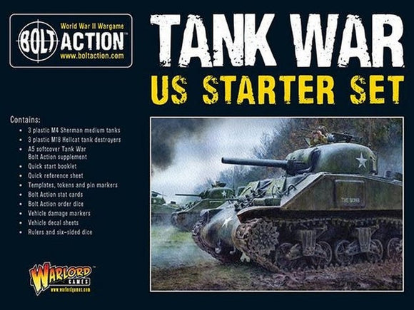 Bolt Action - Tank War: US Starter Set (Needs Updated Prices)