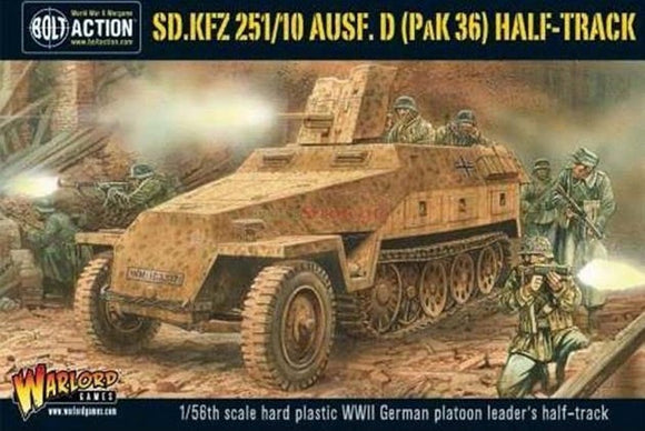 Bolt Action - Sd.Kfz 251/10 ausf D (37mm Pak) Half Track