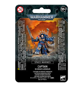 Space Marines Captain in Gravis Armour 20% Off (Applied at checkout)