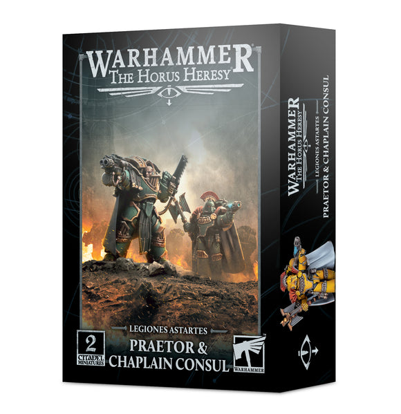 The Horus Heresy: Praetor & Chaplain Consul 20% Off