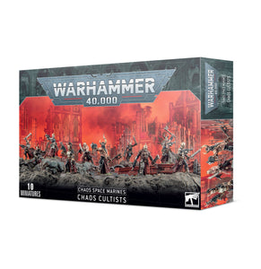 Chaos Space Marines: Chaos Cultists 20% Off (Applied at checkout)