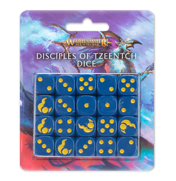 Age of Sigmar: Disciples of Tzeentch Dice (Check Stock)