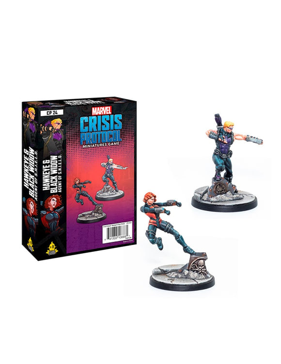 Marvel: Crisis Protocol - Hawkeye and Black Widow
