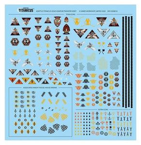 Adeptus Titanicus - Legio Ignatum Transfer Sheet (Online Exclusive)