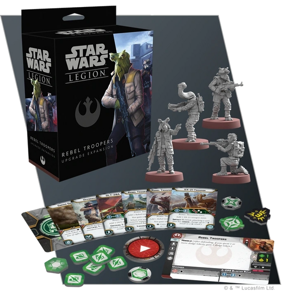 Star Wars: Legion - Rebel Troopers Upgrade