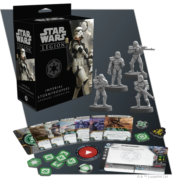Star Wars: Legion - Imperial Stormtrooper Upgrade Pack