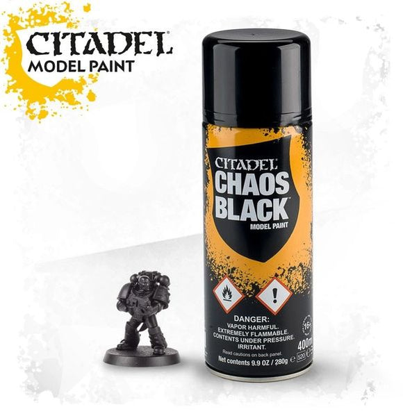 Chaos Black Spray (Store Collection Only) I.D. Required 16+