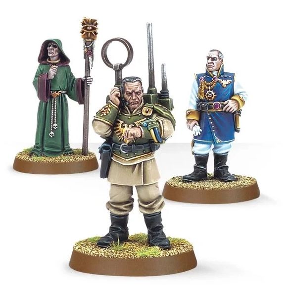 Astra Militarum Regimental Advisors Retired Kit