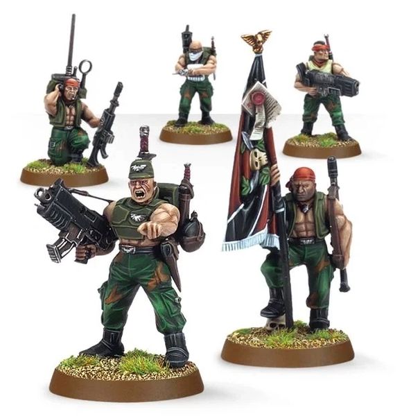 Astra Militarum Catachan Command Squad (Online Exclusive) 10% Off (Applied at checkout)