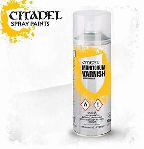 Munitorum Varnish Spray (Store Collection Only) I.D. Required 16+