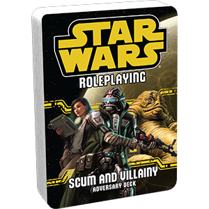 Star Wars RPG: Adversery Deck: Scum and Villainy